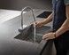 Смеситель для кухонной мойки HANSGROHE Aquno Select M81 170 3jet с вытяжным изливом 73837000 хром - 73837000 - 9