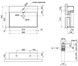 Раковина QTAP Nando LT 595х440х130 Matt black з донним клапаном QT12112173MBMB - QT12112173MBMB - 2