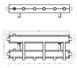 Колекторна балка THERMO ALLIANCE 1" 1/4 75 кВт 3+1 (низ) - SD00044853 - 3