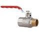 Кран шаровой Thermo Alliance Standart 3/4" ВН прямой, латунь, PN40, рычаг SD605NW20PN40 - SD605NW20PN40 - 3