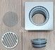 Решітка McALPINE 150х150 з кришкою і сухим затвором MRFGC3SNRFV-110 вихід 110 - MRFGC3SNRV-110 - 6