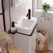 Змішувач для раковини HANSGROHE Tecturis S 80 CoolStart EcoSmart+ Matt Black 73301670 чорний матовий - 73301670 - 3