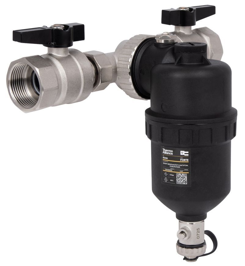 Фильтр-дешламатор Thermo Alliance Forte 1 1/4" с магнитом, поворотный TAF400G32