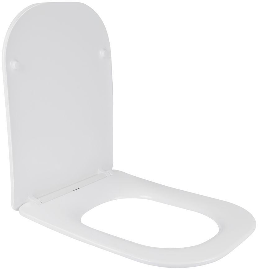 Сиденье для унитаза QTAP Presto с микролифтом Slim QT26992615EW - QT26992615EW