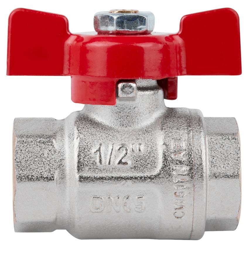 Кран шаровой ICMA 1/2" ВР прямой №349 87349AD11 - 87349AD11