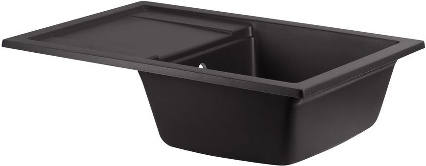 Кухонна мийка QTAP CS 7449 Black (QT7449BLA404) - QT7449BLA404