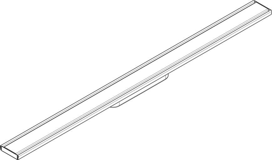 Трап душовий HANSGROHE RainDrain Original 900 мм Brushed Stainless Steel 56199800 нержавіюча сталь - 56199800