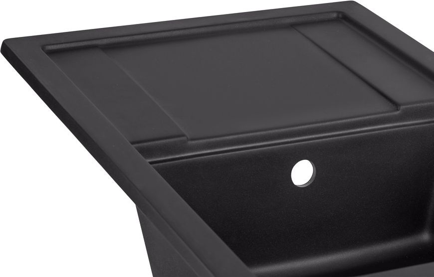 Кухонна мийка QTAP CS 7449 Black (QT7449BLA404) - QT7449BLA404