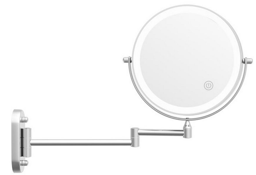 Зеркало косметическое IMPRESE круглое сенсорное литиевая батарея 181422 хром - 181422