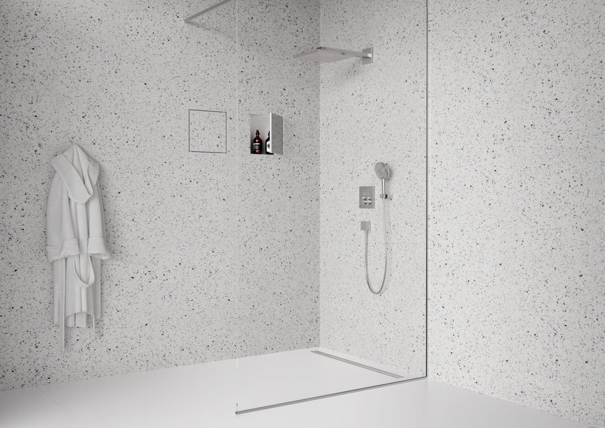 Трап душовий HANSGROHE RainDrain Original 900 мм Brushed Stainless Steel 56199800 нержавіюча сталь - 56199800