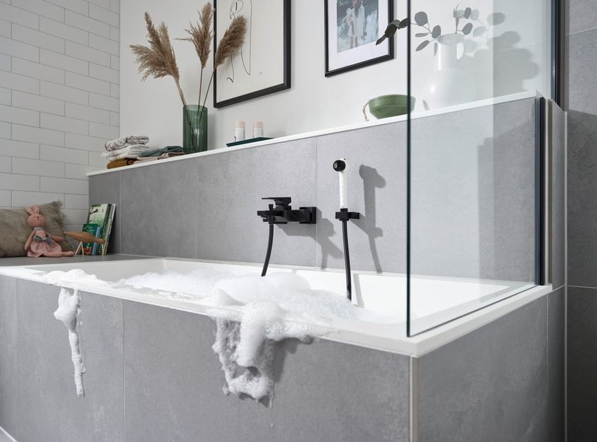 Ручний душ дитячий HANSGROHE Jocolino 2Jet zebra 28787640 білий з чорним - 28787640