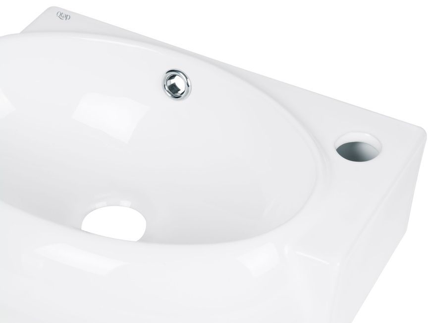 Раковина Qtap Leo 430x280x145 White QT11115011RWN - QT11115011RWN