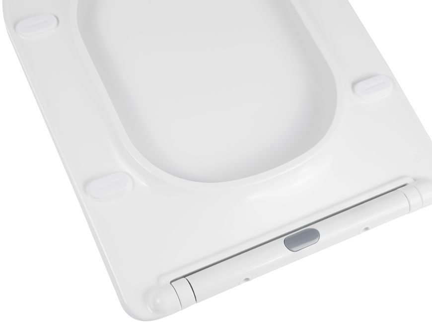 Сиденье для унитаза QTAP Presto с микролифтом Slim QT26992615EW - QT26992615EW