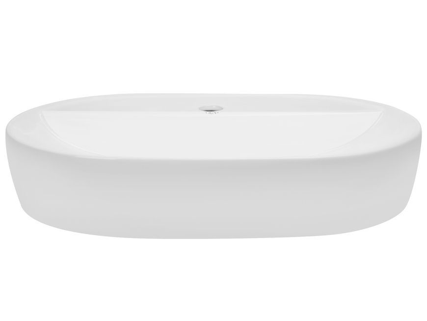 Раковина накладная овальная Qtap Scorpio 600x400x120 White QT14112203WN - QT14112203WN