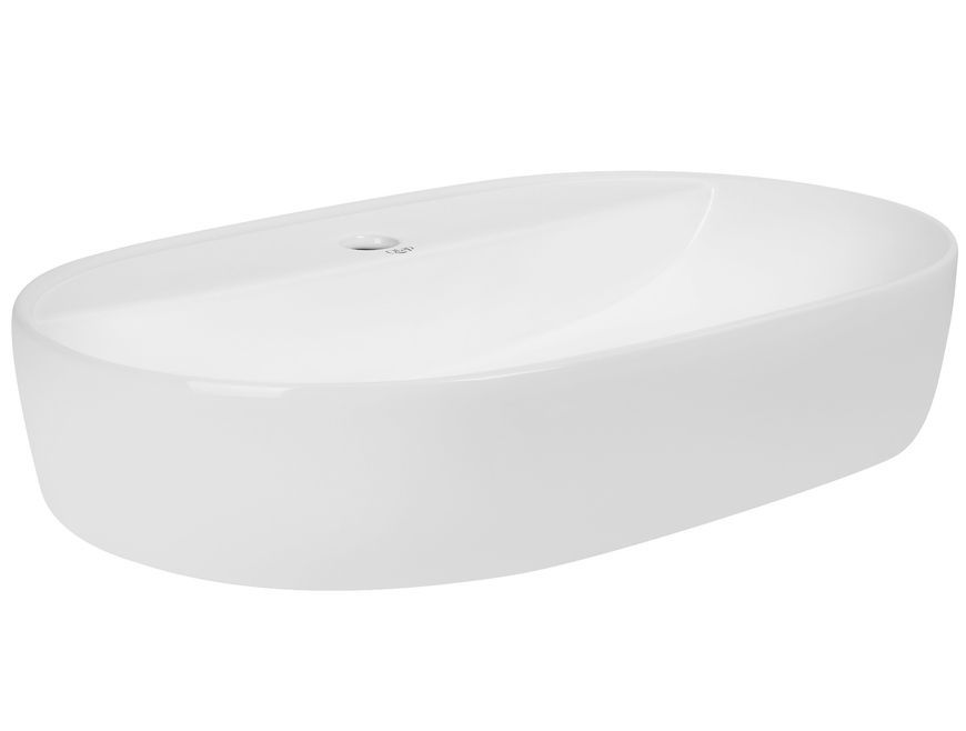Раковина накладная овальная Qtap Scorpio 600x400x120 White QT14112203WN - QT14112203WN