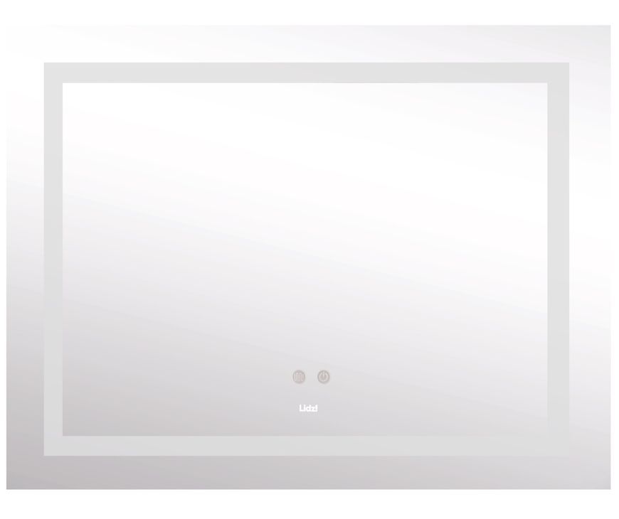 Зеркало Lidz Kubis KU1 1200х800 мм с LED-подсветкой Touch, с антизапотеванием, с диммером, рег. яркости LDKUB120080049008