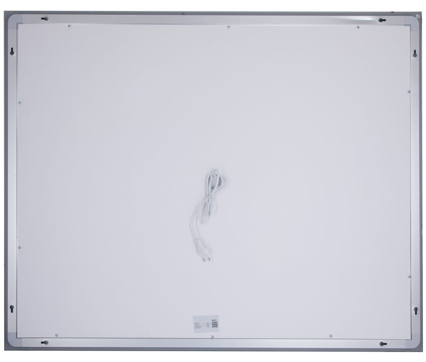 Зеркало Lidz Kubis KU1 1200х800 мм с LED-подсветкой Touch, с антизапотеванием, с диммером, рег. яркости LDKUB120080049008