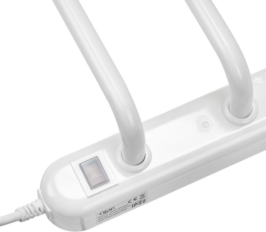 Рушникосушарка електрична Q-TAP Presto 11115R WHI біла - QTPREWHI11115R