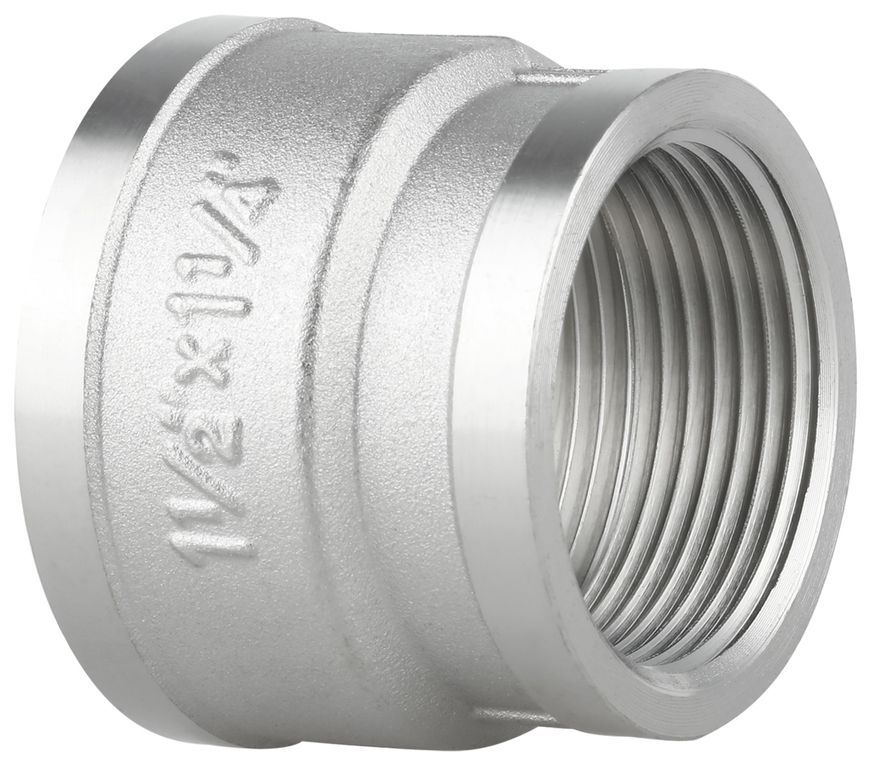 Муфта латунная Thermo Alliance Forte 1 1/2"х1 1/4" ВР редукционная никелированная SF3574032