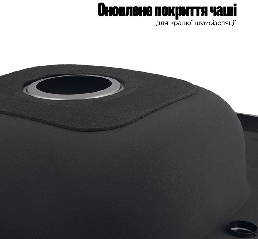 Кухонна мийка LIDZ 6060-L Satin 0,6 мм (160) LIDZ6060LSAT06 - LIDZ6060LSAT06