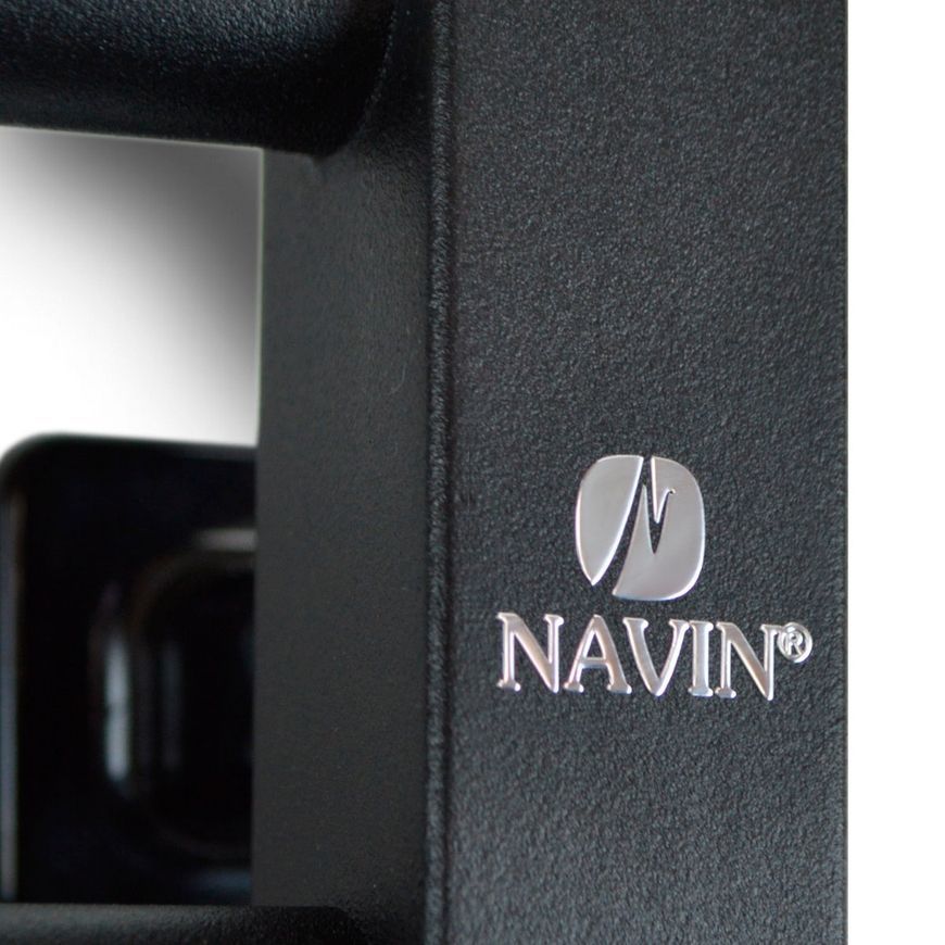 Рушникосушарка електрична NAVIN Класик Квадро 500х1000 Sensor права чорний муар 12-216053-5010 - 12-216053-5010