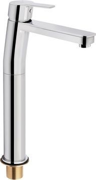 Змішувач для умивальника QTAP Zdeněk 1032H102C високий - QTZDN1032H102C