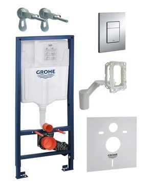 Инсталяция GROHE Rapid SL 38827000 с панелью смыва 38732000 - 38827000