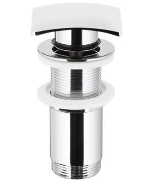 Донный клапан KFA ARMATURA 660-453-00 для умывальника 1 1/4" Cliсk-Claсk квадрат без перелива - 660-453-00