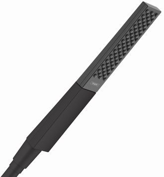 Ручний душ HANSGROHE Rainfinity Baton 100 1jet EcoSmart Matt Black 26867670 чорний матовий - 26867670