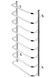 Сушарка для рушників водяна Kroner KRP Stil ST-LWT90x50-8 нержавіюча сталь CV036316 - ST-LWT90x50-8 - 3