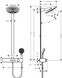Душова система HANSGROHE Pulsify S Showerpipe 260 2jet з термостатом Matt White 24240700 біла матова - 24240700 - 2