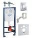 Інсталяція GROHE Rapid SL 38827000 з панеллю зливу 38732000 - 38827000 - 1