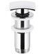 Донный клапан KFA ARMATURA 660-453-00 для умывальника 1 1/4" Cliсk-Claсk квадрат без перелива - 660-453-00 - 1