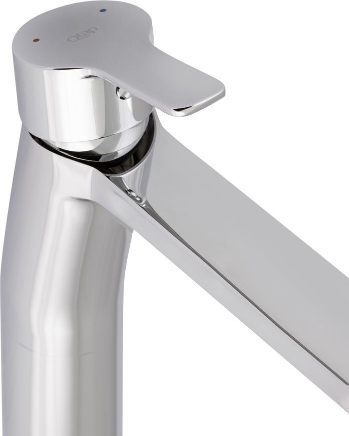 Смеситель для умывальника QTAP Zdeněk 1032H102C высокий - QTZDN1032H102C