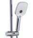Душова система Qtap Gemini на три споживача (з виливом) Chrome/White QTGEM111CRW45687 - QTGEM111CRW45687 - 4