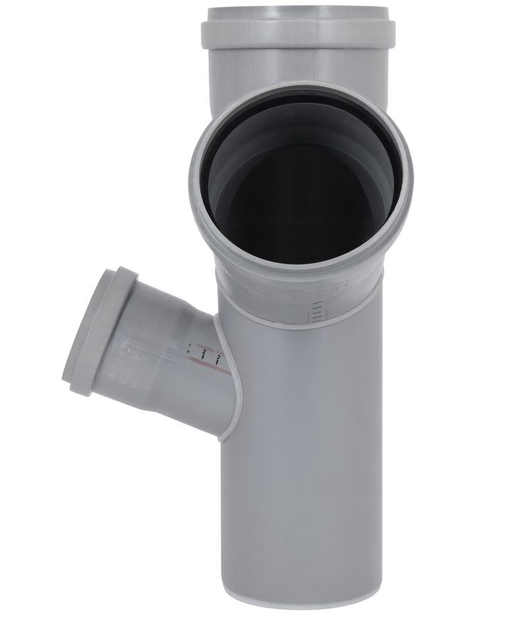 Хрестовина двоплощинна каналізаційна Ostendorf-OSMA HT-System PLUS d110/110/110/75&times;67&deg; (Л) SD00057596