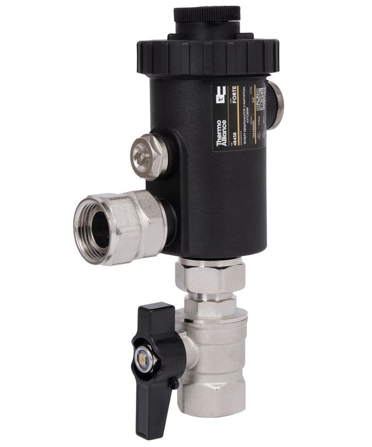 Фільтр-дешламатор Thermo Alliance Forte 3/4" з магнітом, кутовий TAF420G20