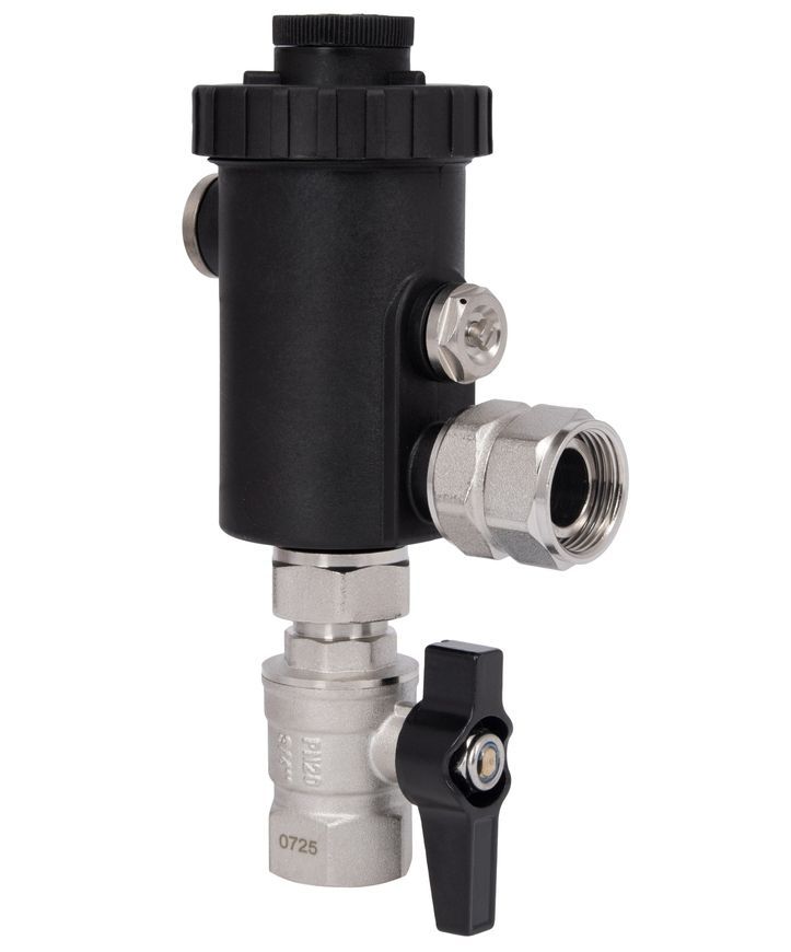 Фільтр-дешламатор Thermo Alliance Forte 3/4" з магнітом, кутовий TAF420G20