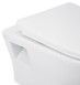 Унитаз подвесной QTAP Lark безободковый с сиденьем Soft-close QT0331159W - QT0331159W - 3