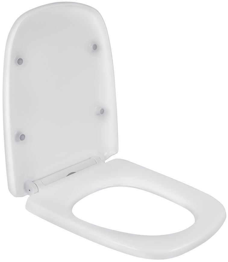 Сидіння для унітаза QTAP Gemini з мікроліфтом Slim QT25992614EW - QT25992614EW