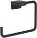 Полотенцедержатель (кольцо) HANSGROHE AddStoris Matt Black 41754670 черный матовый