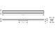 Трап душовий HANSGROHE RainDrain Original 1000 мм Brushed Stainless Steel 56200800 нержавіюча сталь - 56200800 - 2
