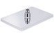 Лейка для верхнего душа Qtap Hlavova 280x190 мм прямоугольная Chrome QTHLA107CRM45946 - QTHLA107CRM45946 - 3
