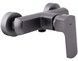 Смеситель для душа QTAP Lipno QTLIPNO4023101G графит - -QTLIPNO4023101G - 1