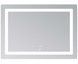 Зеркало Lidz Kubis KU2 1200х800 мм с LED-подсветкой Touch, с антизапотеванием, с диммером, рег. яркости LDKUB120080049007