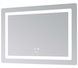 Зеркало Lidz Kubis KU2 1200х800 мм с LED-подсветкой Touch, с антизапотеванием, с диммером, рег. яркости LDKUB120080049007