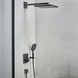 Термостат скрытого монтажа HANSGROHE ShowerSelect на 2 функции Matt Black 15763670 черный матовый - 15763670 - 7