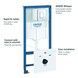 Інсталяція GROHE Rapid SL 38827000 з панеллю зливу 38732000 - 38827000 - 4
