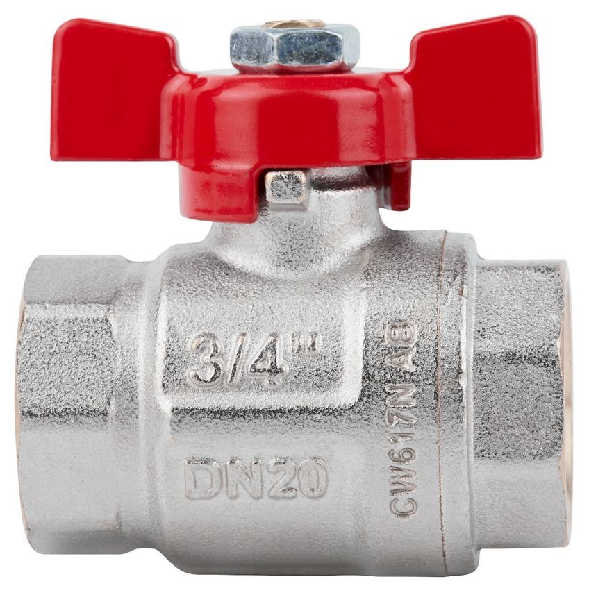 Кран шаровой ICMA 3/4" прямой PN40 №349 87349AE11 - 87349AE11