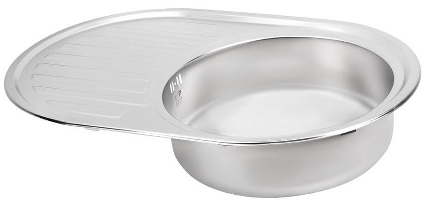 Кухонна мийка LIDZ 7750 Satin 0,6 мм (160) - LIDZ775006SAT